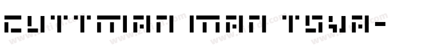 Cuttman Man tova字体转换